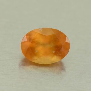 OrangeGrossular oval 7.8x5.7mm 1.35cts N og402
