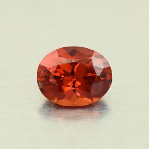 OrangeGrossular oval 8.1x6.5mm 1.71cts N og408