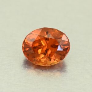 OrangeGrossular oval 8.2x6.6mm 2.06cts N og410