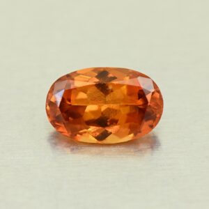 OrangeGrossular oval 8.3x5.4mm 1.21cts N og411