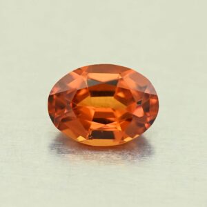 OrangeGrossular oval 8.3x6.1mm 1.52cts N og413