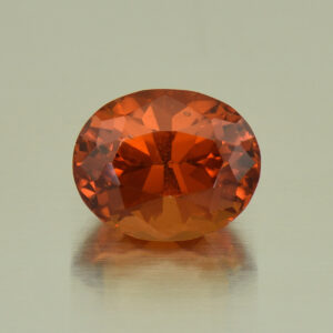 OrangeGrossular oval 8.3x6.7mm 2.14cts N og124