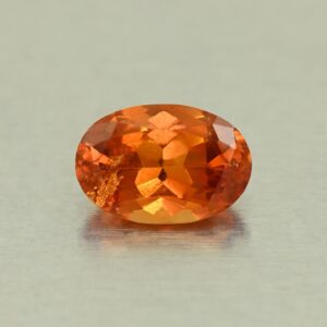 OrangeGrossular oval 8.4x5.7mm 1.39cts N og414