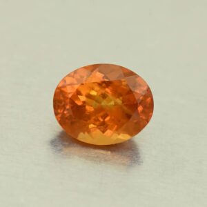 OrangeGrossular oval 8.6x6.9mm 2.08cts N og417