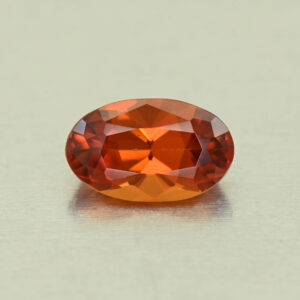 OrangeGrossular oval 8.8x5.3mm 1.33cts N og418