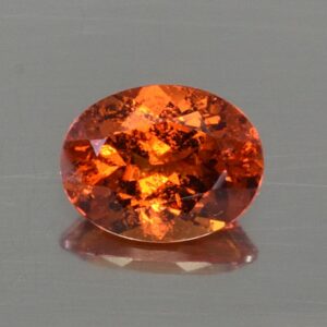 OrangeGrossular oval 9.0x7.0mm 2.14cts og136