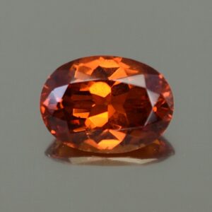 OrangeGrossular oval 9.1x6.6mm 1.74cts og172