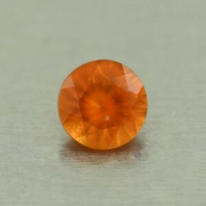 OrangeGrossular round 4.0mm 0.29cts N og433