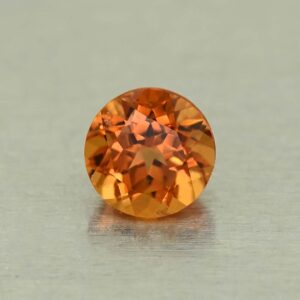 OrangeGrossular round 4.3mm 0.42cts N og435