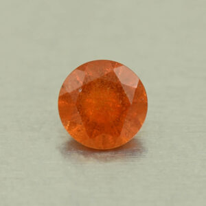 OrangeGrossular round 5.0mm 0.52cts N og440