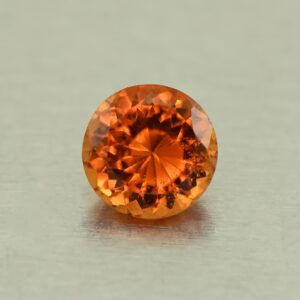 OrangeGrossular round 5.0mm 0.54cts N og441