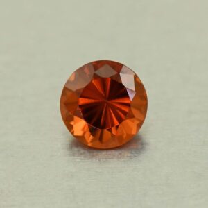 OrangeGrossular round 5.6mm 0.71cts N og444