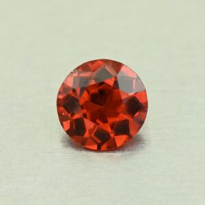 OrangeGrossular round 5.9mm 0.72cts N og448