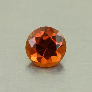 OrangeGrossular round 6.0mm 0.86cts N og449
