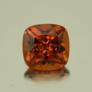 OrangeGrossular sq cush 6.2mm 1.32cts N og206 SOLD