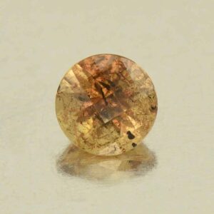 OrangeSapphire ch round 4.0mm 0.37cts N sa662