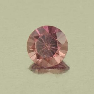 OrangeSapphire round 3.0mm 0.13cts N sa664