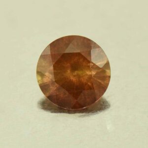 OrangeSapphire round 4.5mm 0.40cts N sa667