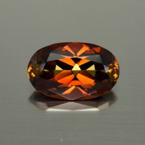 OrangeTourmaline oval 15.4x9.7mm 6.37cts tm101