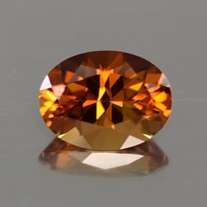 OrangeTourmaline oval 8.0x6.0mm 1.20cts tm1319