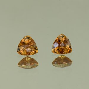 OrangeZircon ch trill pair 5.5mm 1.66cts N zn4165