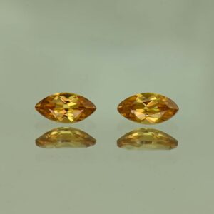 OrangeZircon marq pair 7.9x4.1mm 1.71cts N zn4248