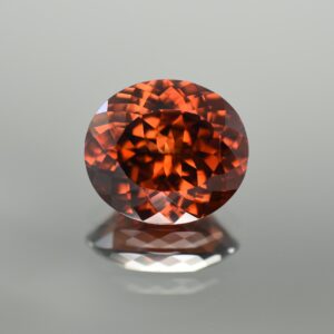OrangeZircon oval 16.8x14.9mm 20.34cts N SOLD