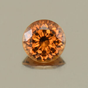 OrangeZircon round 6.0mm 1.20cts N zn4843