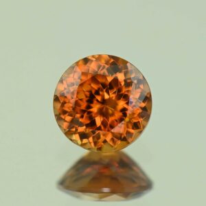 OrangeZircon round 7.0mm 2.01cts N zn7382