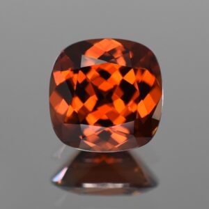 OrangeZircon sq cush 11.3mm 8.42cts N zn873