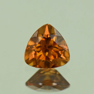 OrangeZircon trill 6.3mm 1.24cts N zn7169
