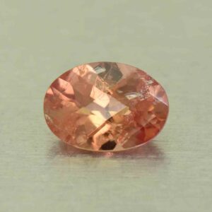 PadOrangeSapphire ch oval 6.5x4.7mm 0.68cts N sa814