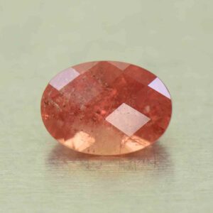 PadOrangeSapphire ch oval 6.9x5.0mm 1.10cts N sa816