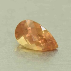 PadOrangeSapphire ch pear 7.0x4.1mm 0.73cts N sa822