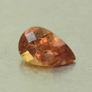 PadOrangeSapphire ch pear 8.0x5.1mm 1.11cts N sa823