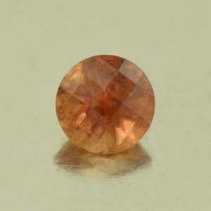 PadOrangeSapphire ch round 5.0mm 0.66cts N sa672