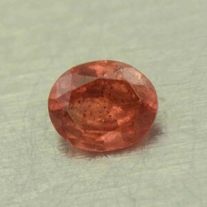 PadOrangeSapphire oval 4.5x3.7mm 0.27cts N sa847