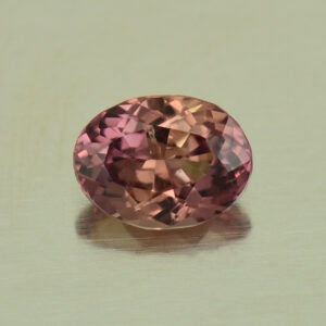 PadOrangeSapphire oval 5.9x4.4mm 0.62cts H sa549