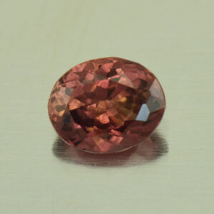 PadOrangeSapphire oval 5.9x4.8mm 0.70cts H sa550
