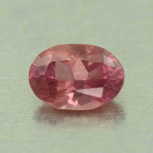 PadOrangeSapphire oval 6.2x4.4mm 0.64cts N sa878