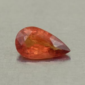 PadOrangeSapphire pear 9.6x5.5mm 1.31cts H sa1014