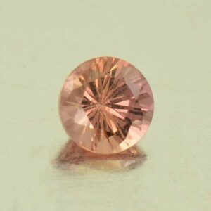 PadOrangeSapphire round 3.8mm 0.27cts N sa675