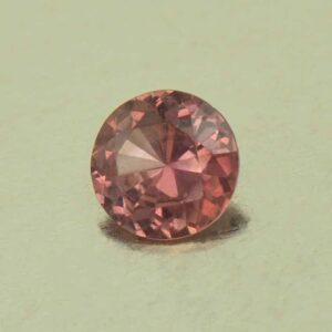 PadOrangeSapphire round 4.1mm 0.27cts N sa676
