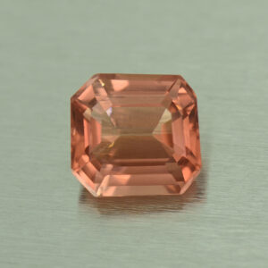 PeachTourmaline eme cut 7.5x7.0mm 1.86cts H tm1617