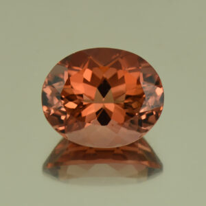 PeachTourmaline oval 11.4x9.4mm 4.42cts N tm831