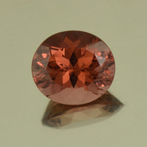 PeachTourmaline oval 9.3x8.3mm 2.65cts N tm754
