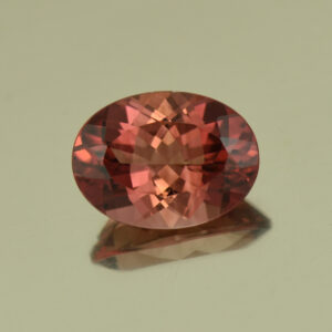 PeachTourmaline oval 9.4x6.9mm 1.88cts N tm750
