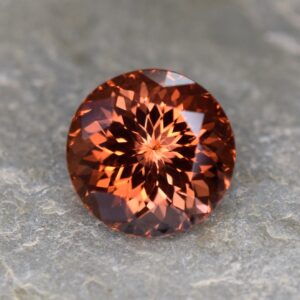 PeachTourmaline round 12.6mm 8.50cts N b tm462