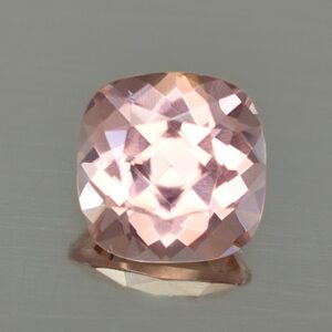 PinkChampagneZircon sq cush 9.0mm 4.72cts H zn4433
