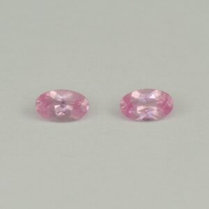 PinkSpinel oval pair 5.0x3.0mm 0.45cts N sp713